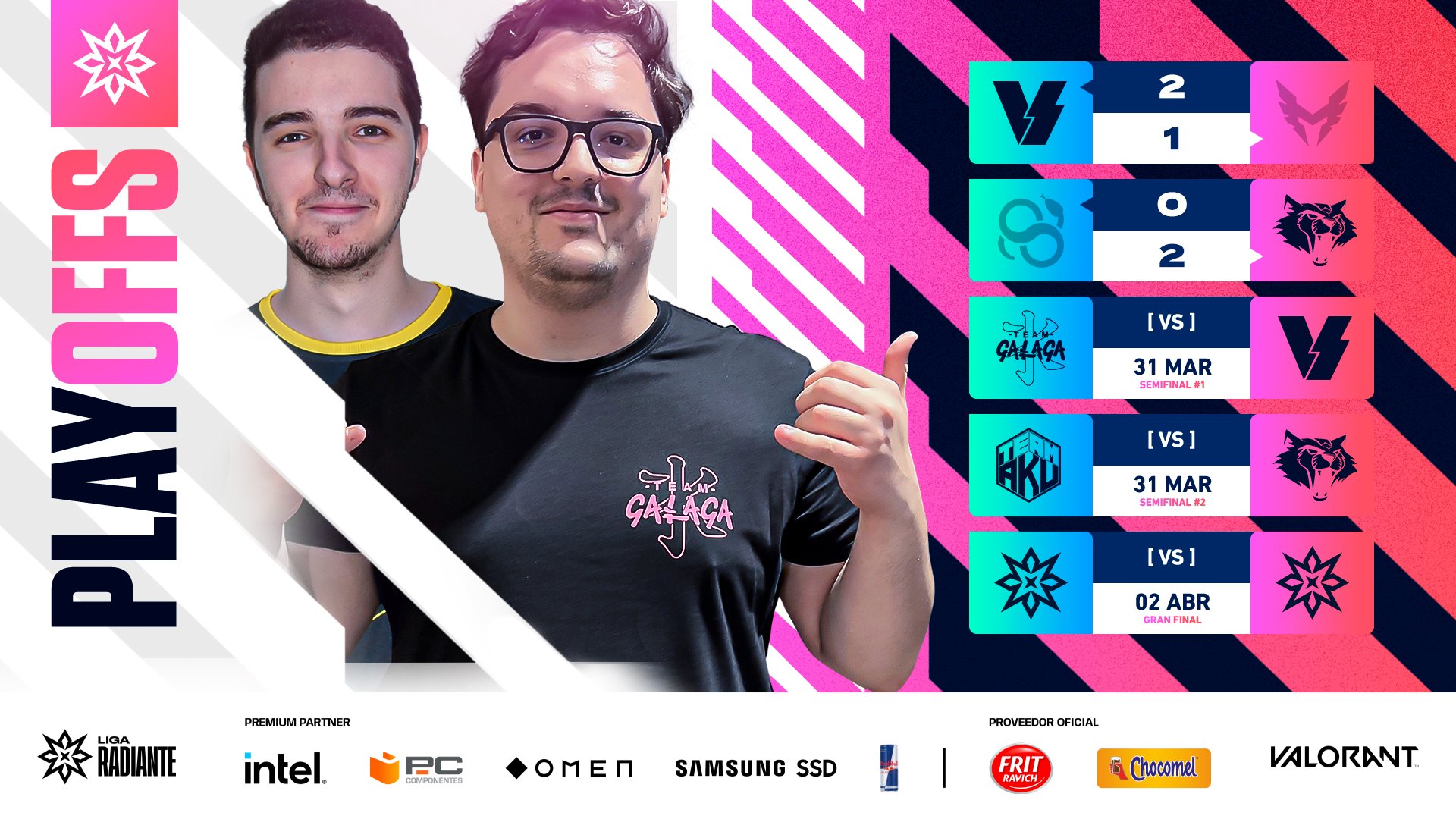 FIVE Media Clan y Wygers se clasifican para las semifinales de la Liga Radiante