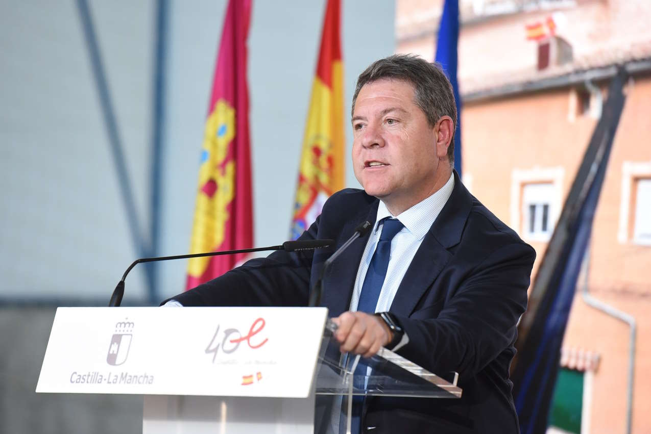 El presidente de Castilla La Mancha, Emiliano García Page. EP