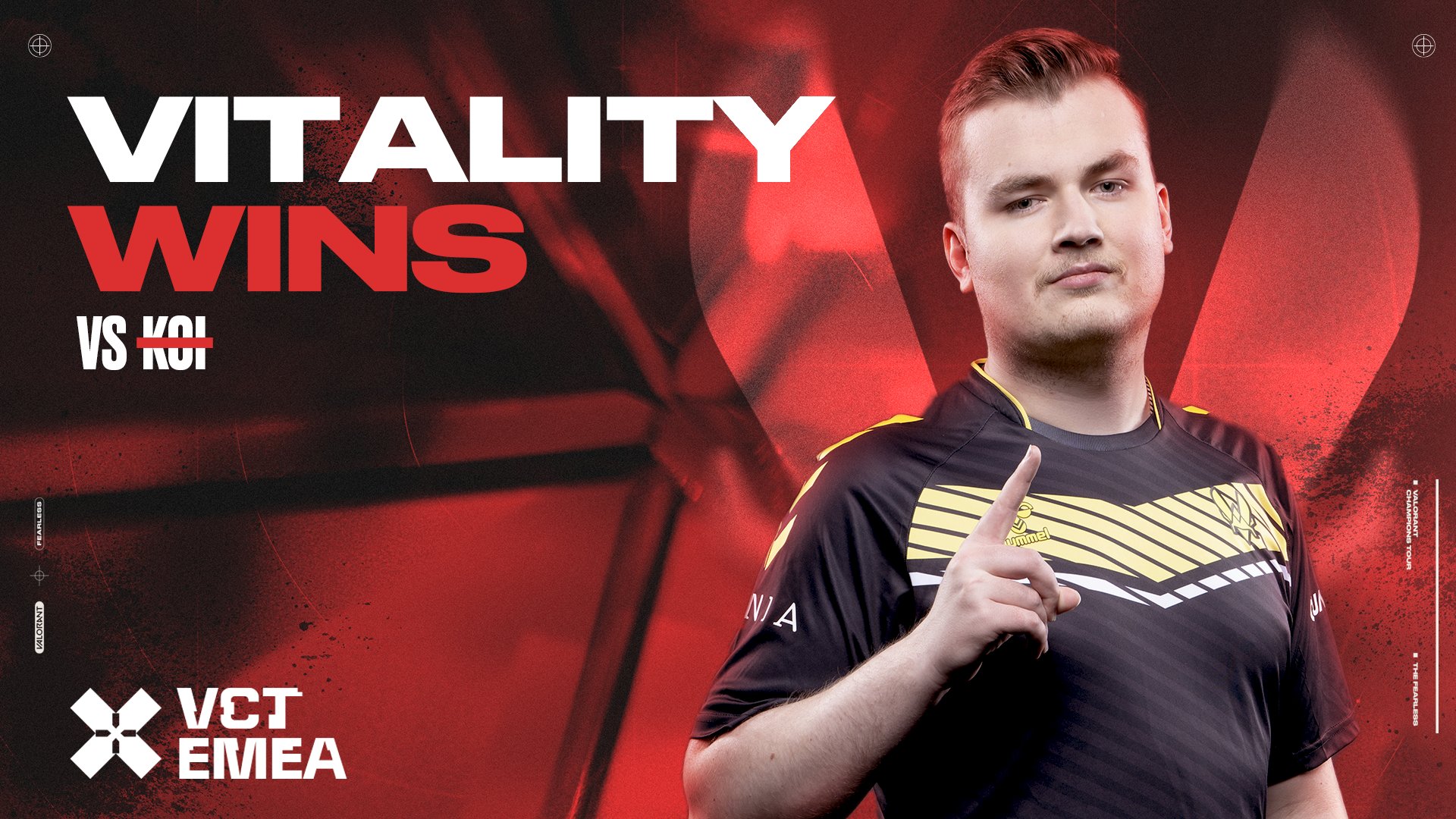 Team Vitality vence a KOI y se queda el liderato de la VCT EMEA