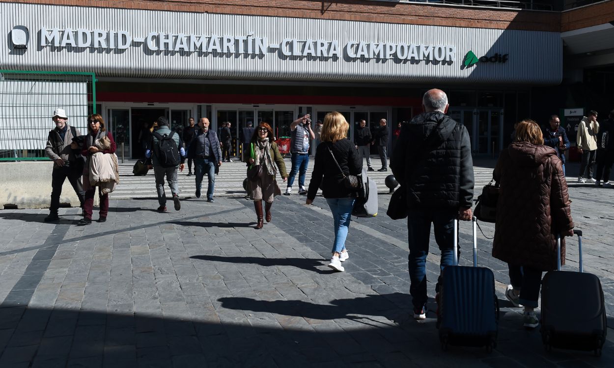 Estación Chamartín Clara Campoamor de Madrid. EP.