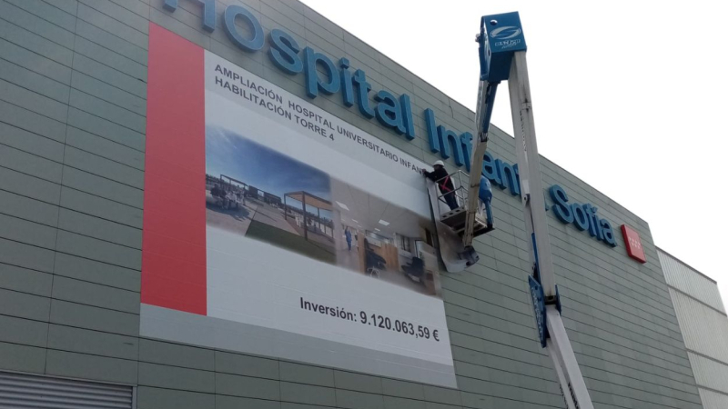 El Gobierno de Ayuso promete habilitar la Torre 4 del Hospital Infanta Sofía. Propia