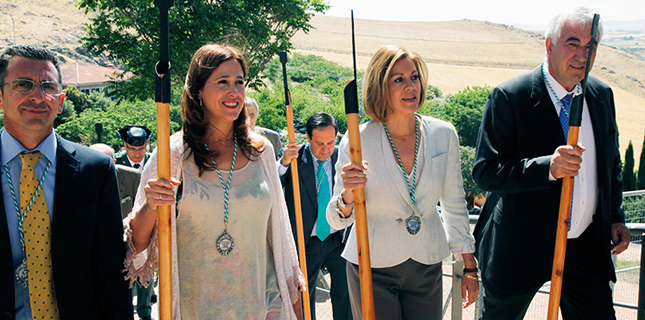 Rosa Romero y María Dolores de Cospedal. Rosa Romero y María Dolores de Cospedal.