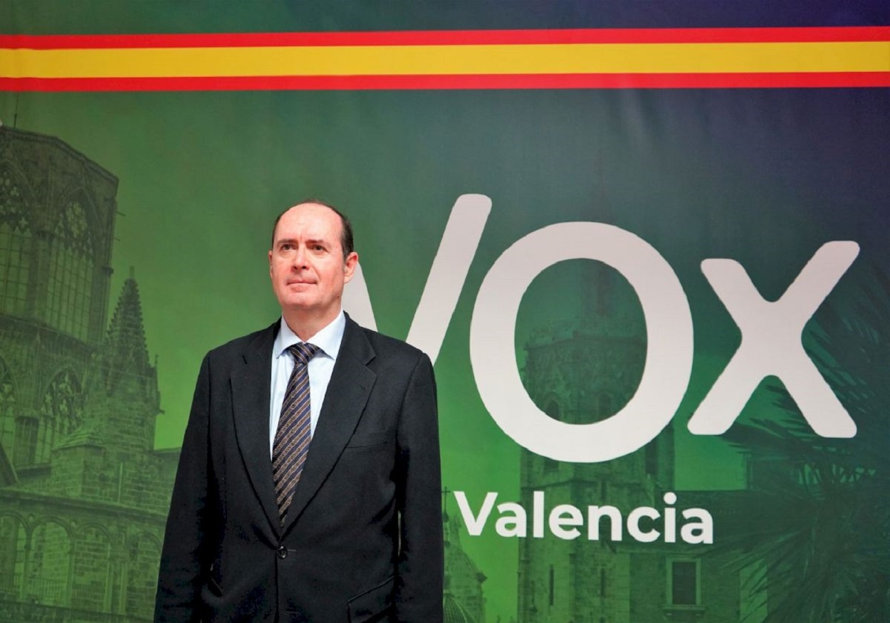 Manuel Millet, candidato de Vox a Gandía. Imagen del partido
