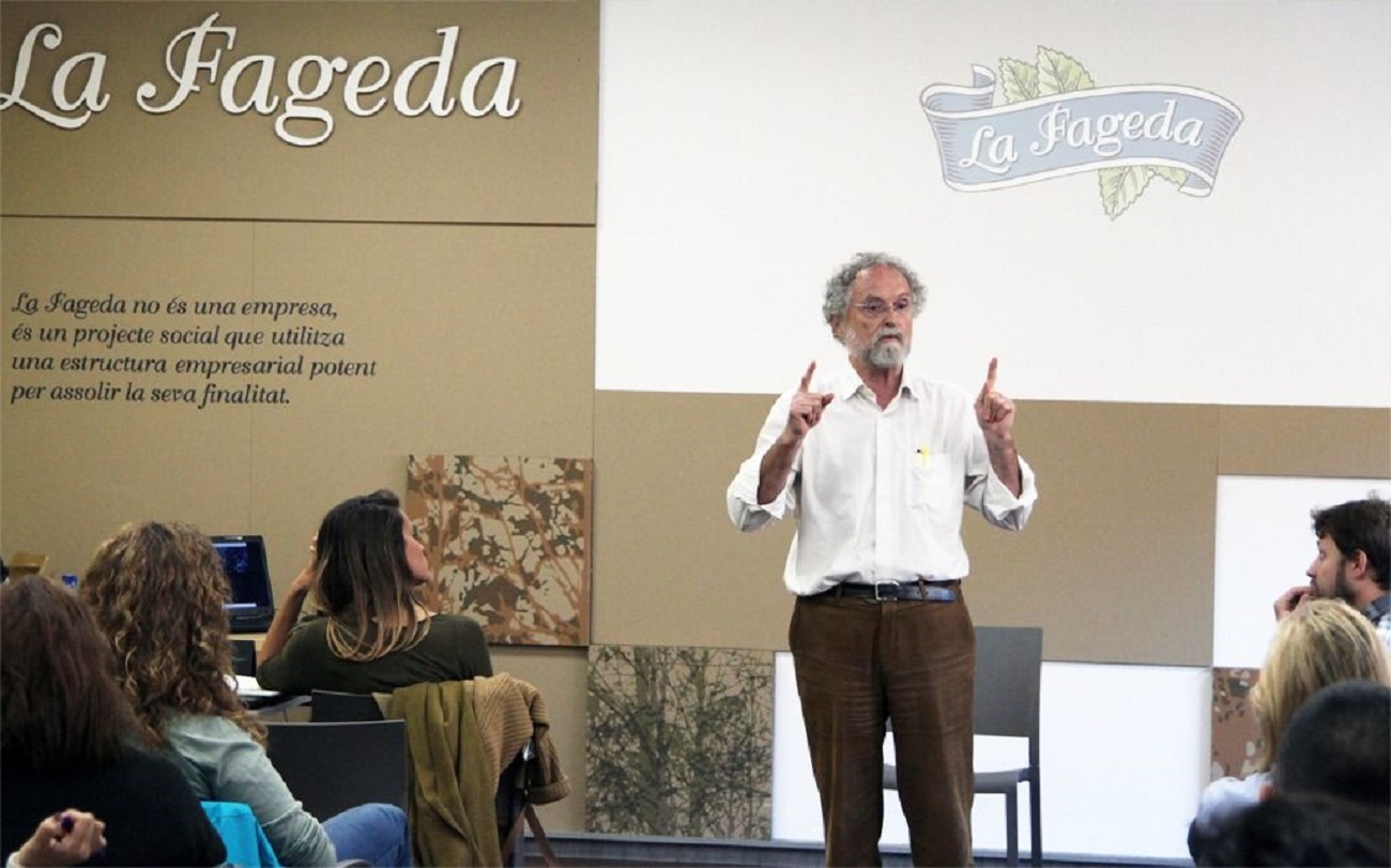 Cristóbal Colón, fundador de La Fageda. La Fageda