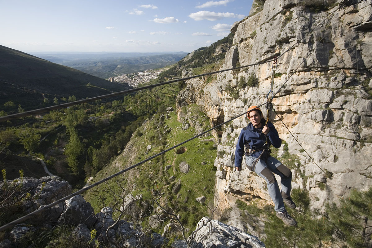 Jaén es un lugar ideal para la práctica del turismo activo en un entorno natural impresionante