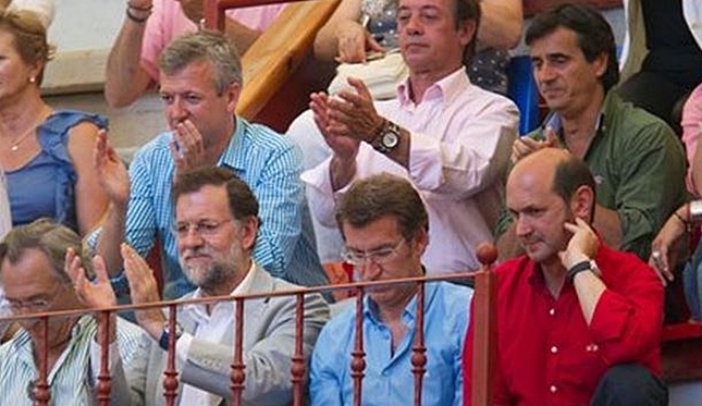 Resultado de imagen de FEIJOO RAJOY BARCENAS PABLO CRESPO