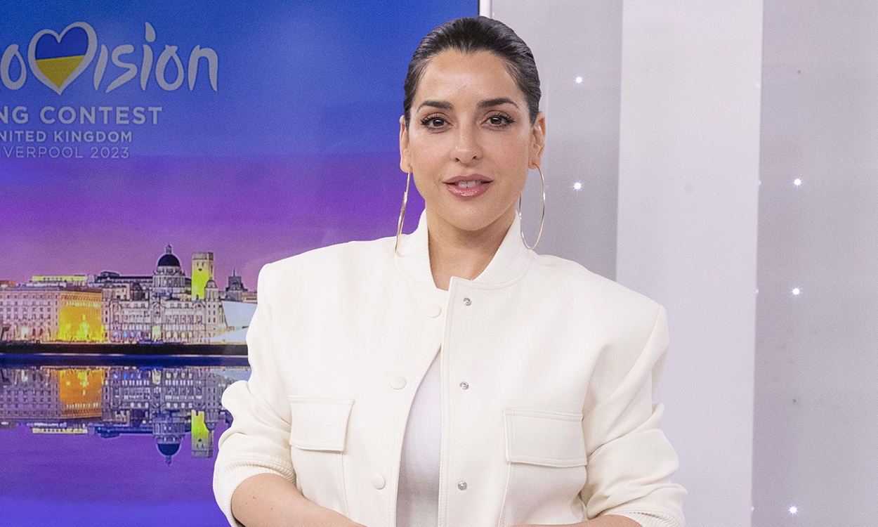 Ruth Lorenzo, en una rueda de prensa sobre Eurovisión 2023. RTVE