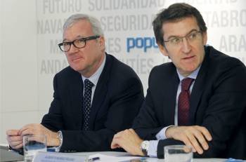 Feijóo con Valcárcel Feijóo con Valcárcel