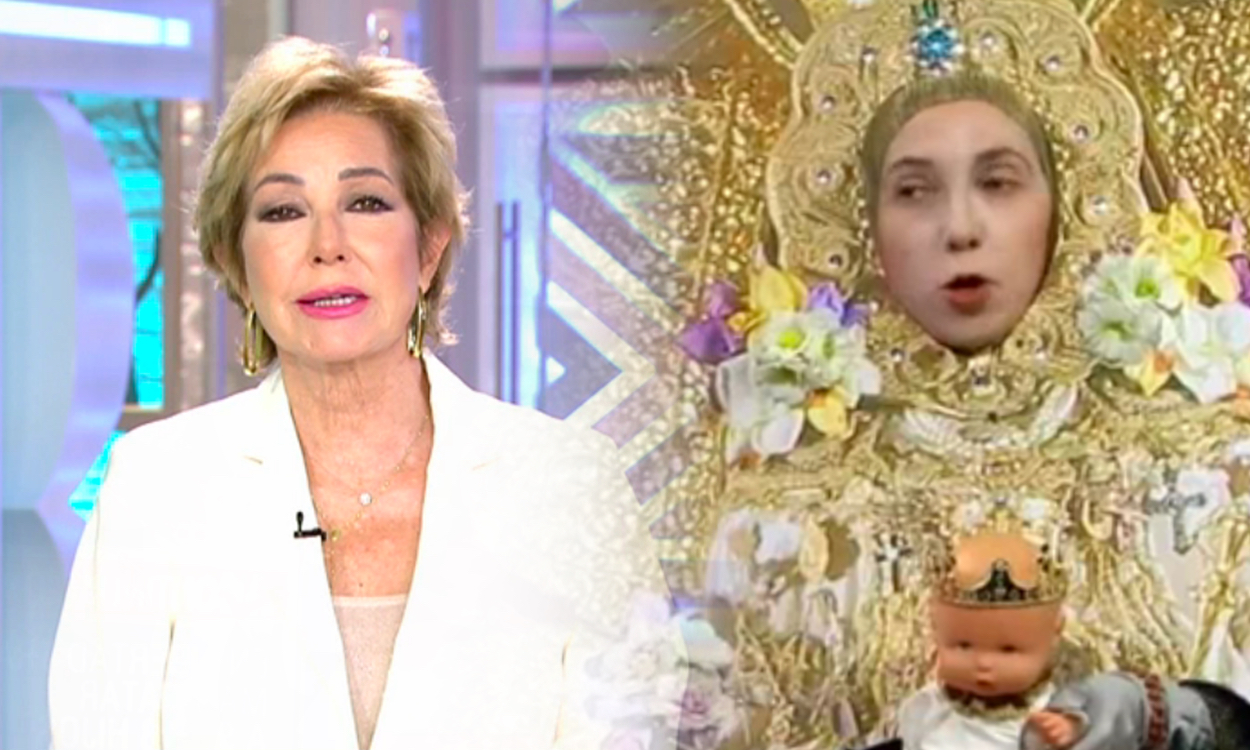 Ana Rosa Quintana reacciona a la parodia de TV3 sobre la Virgen del Rocío