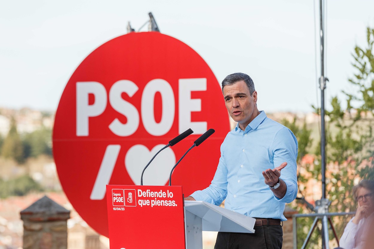 El presidente del Gobierno y secretario general del PSOE, Pedro Sánchez. EP