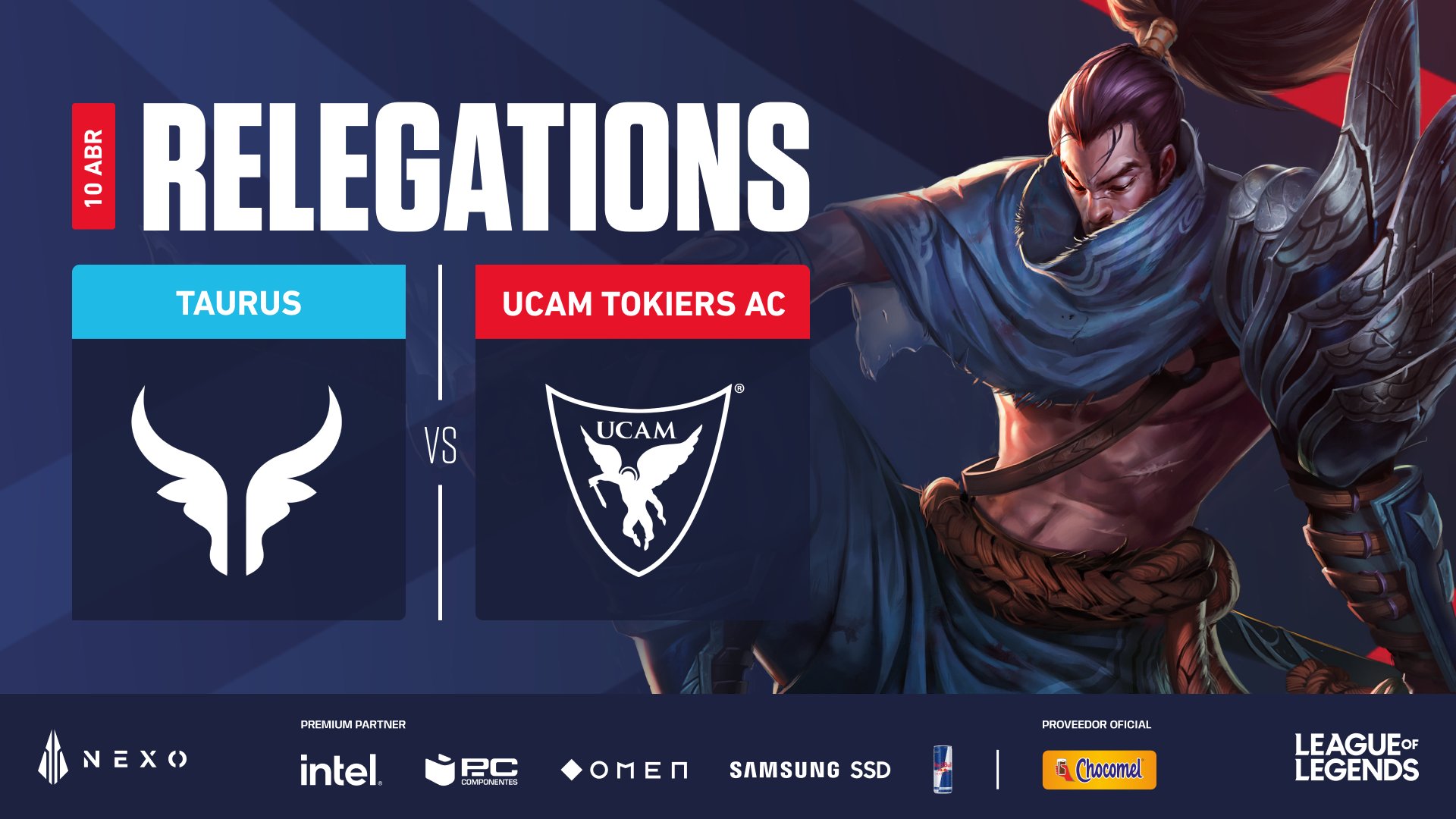 Taurus se lleva la victoria frente a UCAM Academy en los relegations de la LIga Nexo