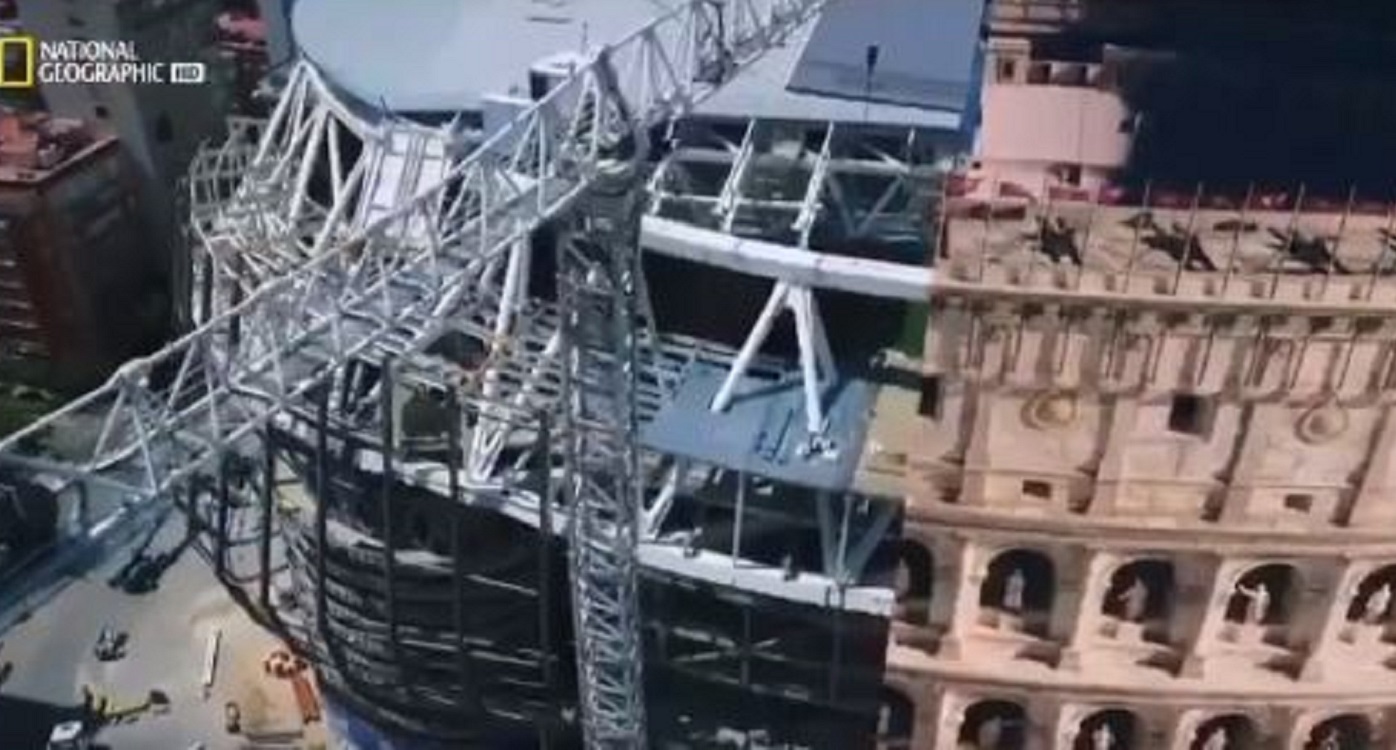 Imagen del documental de National Geographic sobre el Bernabeu