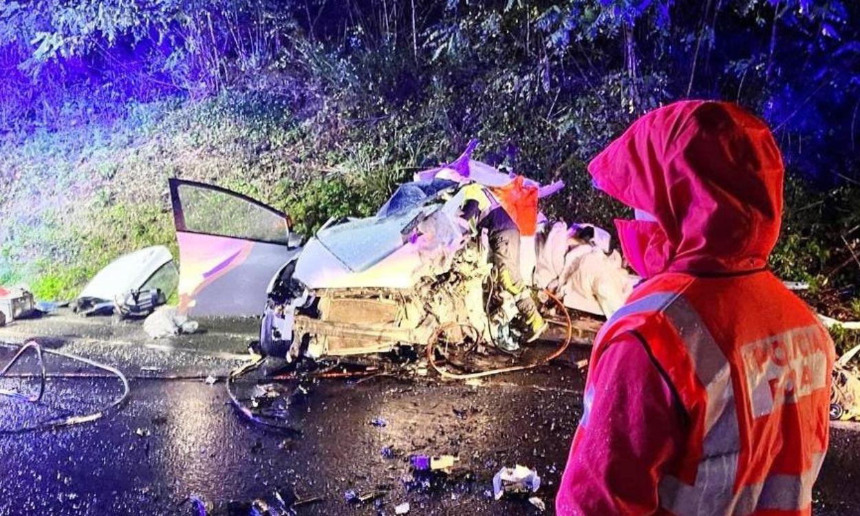 Imagen de archivo de un accidente de tráfico