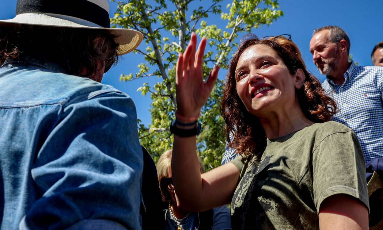 La presidenta de la Comunidad de Madrid, Isabel Díaz Ayuso