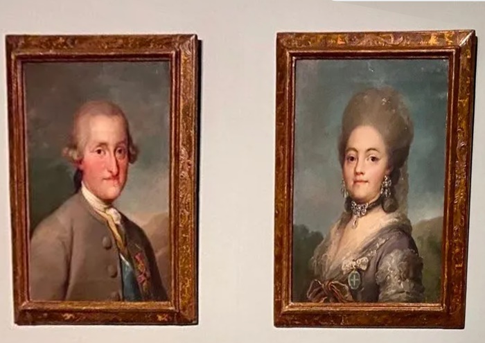 Los falsos retratos de los reyes Carlos IV y María Luisa de Parma