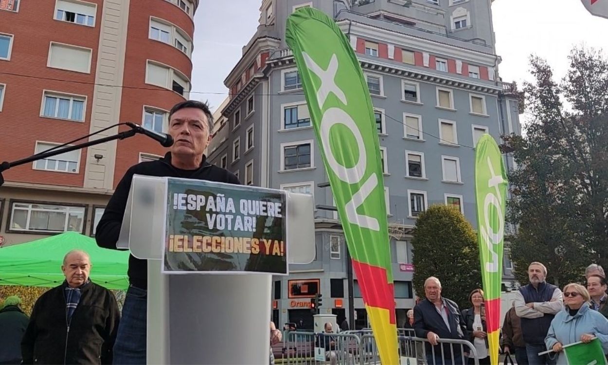 El concejal de Vox en Santander, Guillermo Pérez Cosío. EP.