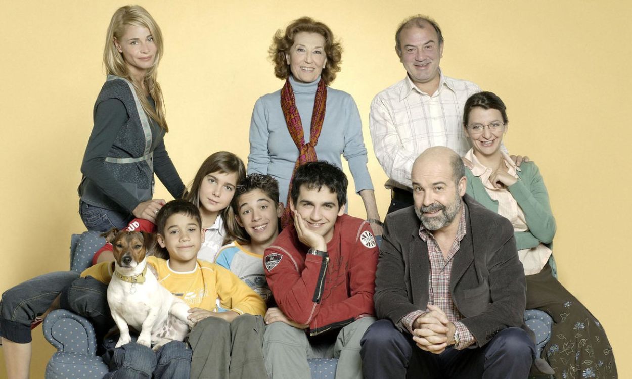 Imagen promocional de la serie 'Los Serrano'. Telecinco.