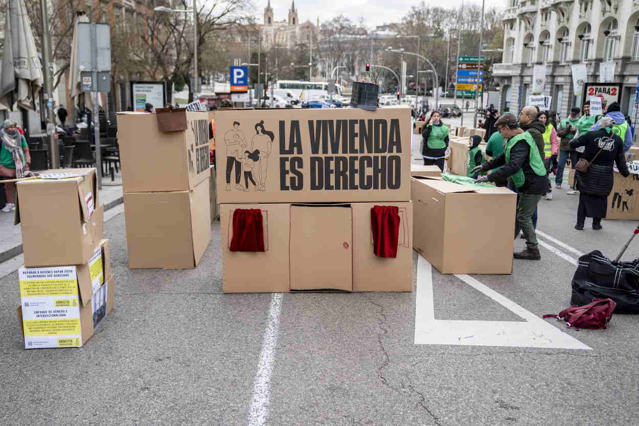 La tan ansiada ley de Vivienda solo podrá aplicarse en cuatro territorios. EP.