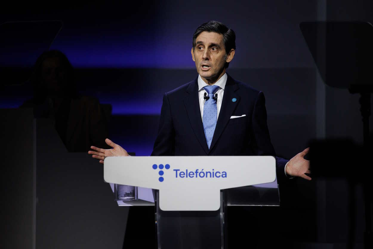 José María Álvarez Pallete, presidente de Telefónica. EP
