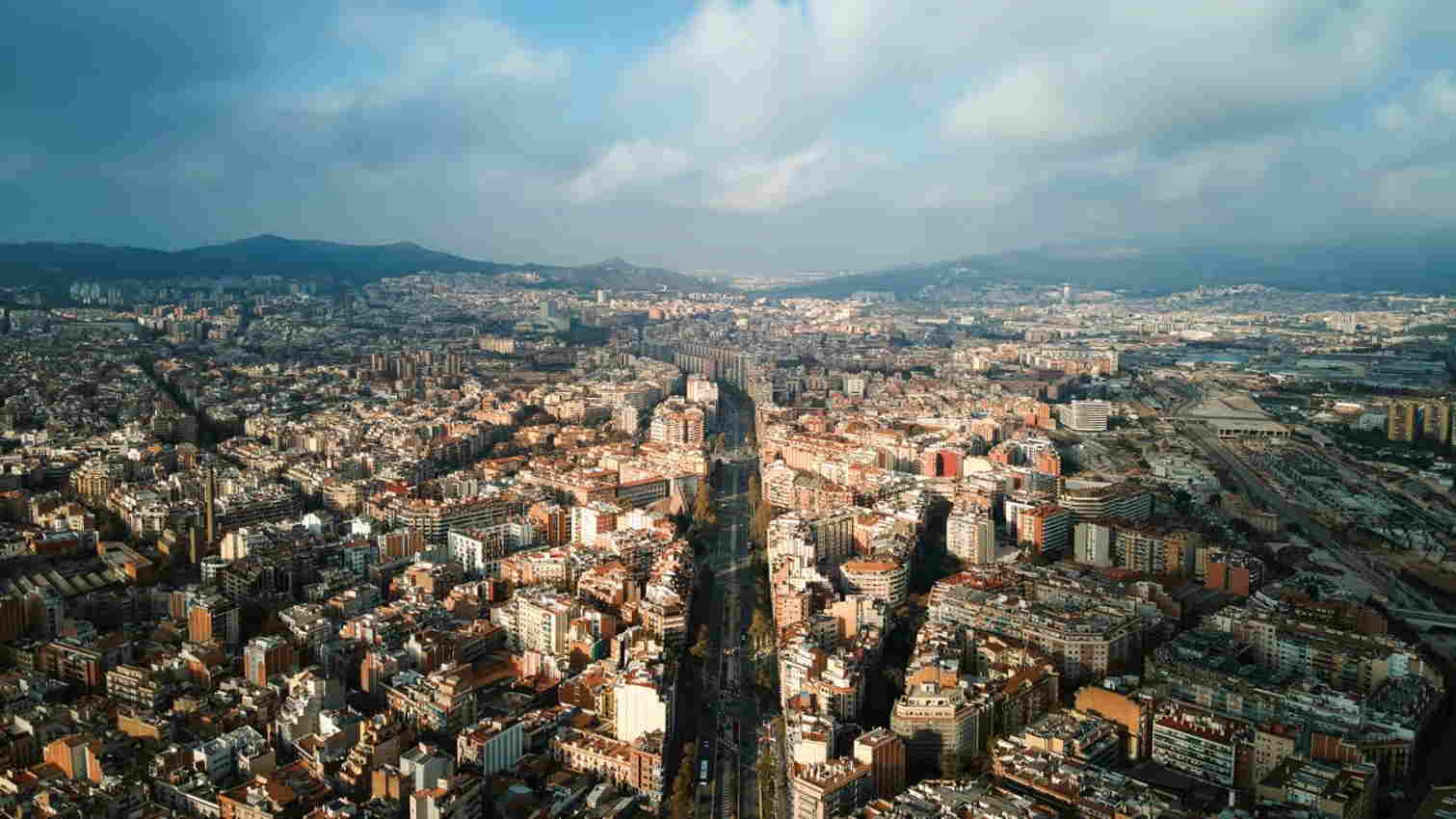 Foto aérea de Barcelona. Servimedia