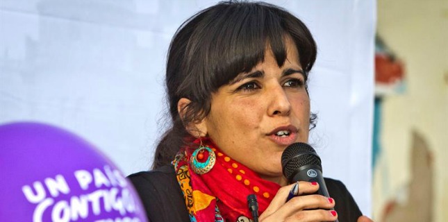 Teresa Rodríguez, coordinadora general de Podemos Andalucía.