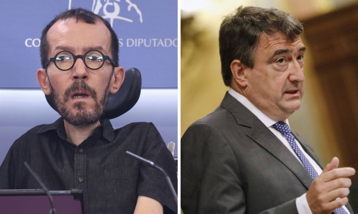 Pablo Echenique y Aitor Esteban