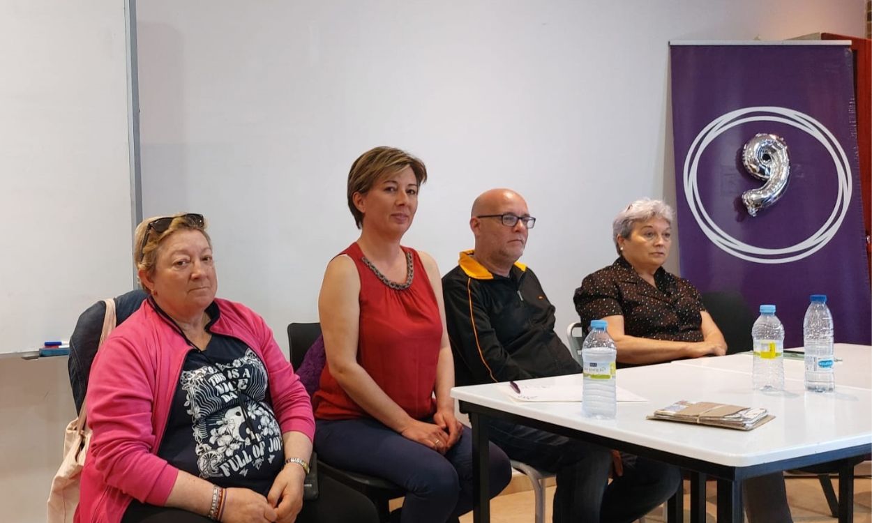 El Círculo de Podemos en Fuenlabrada se encierra en su sede contra la imposición de una coalición que no han avalado. EP