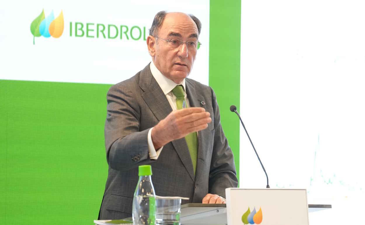El presidente de Iberdrola, Ignacio Sánchez Galán, en una imagen de archivo. EP