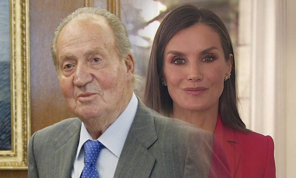 Juan Carlos I y Letizia Ortiz