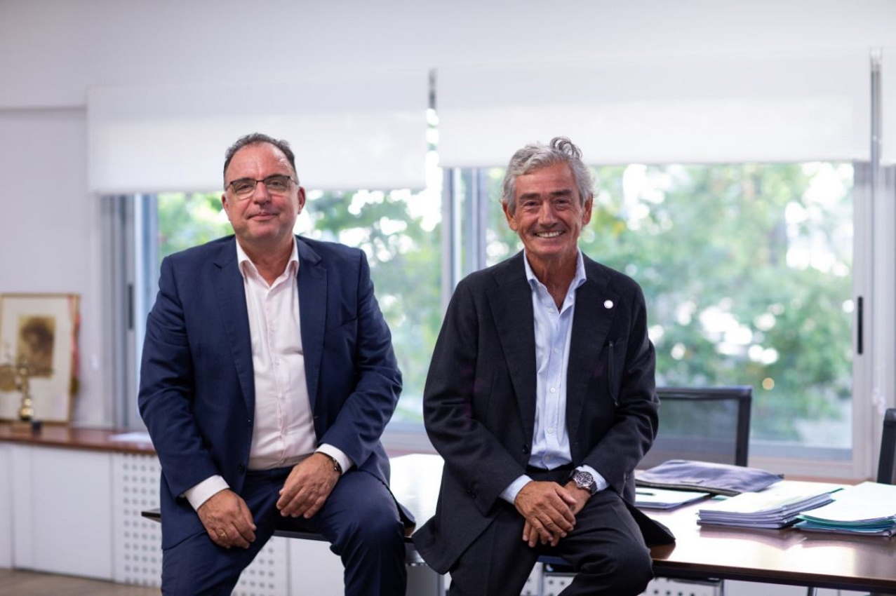 José María Pacheco, presidente de Konecta, y Jesús Vidal, CEO del grupo
