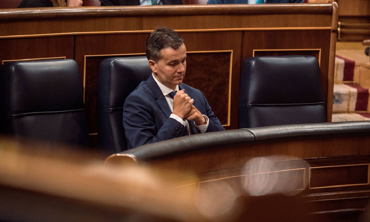 Héctor Gómez, ministro de Industria Comercio y Turismo, en el Congreso. EP