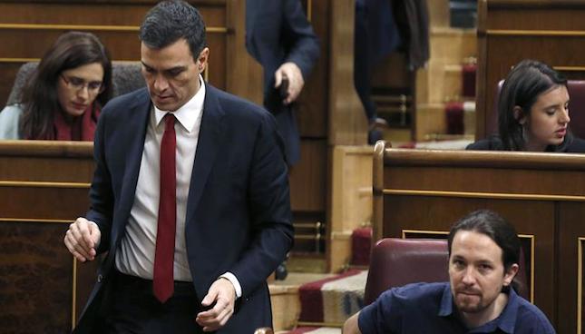 “Casta”, “populistas”, “gruñones” o “sectarios”: las descalificaciones entre Sánchez, Iglesias y Garzón que ponen en riesgo un Gobierno de progreso