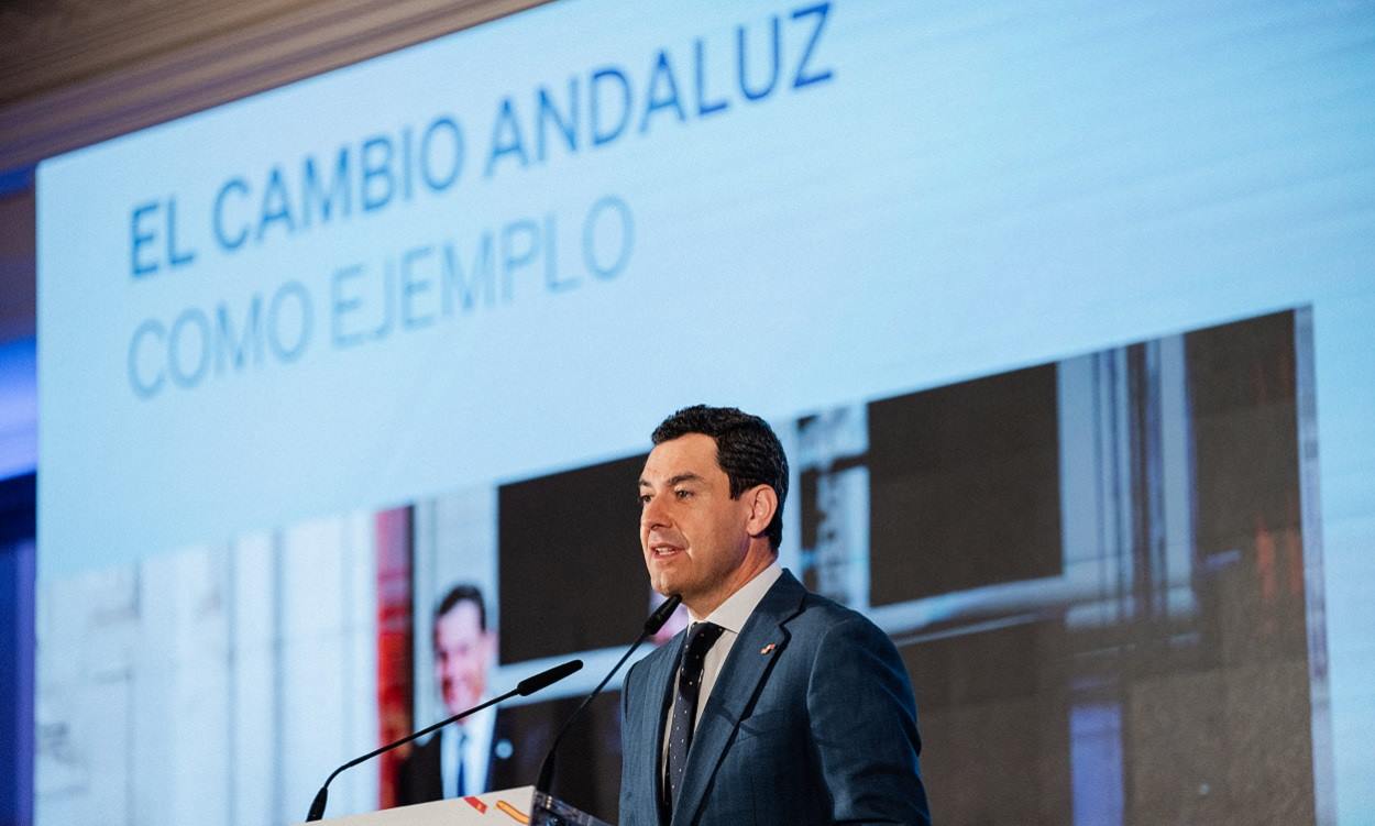 El presidente de la Junta de Andalucía, Juanma Moreno Bonilla. EP
