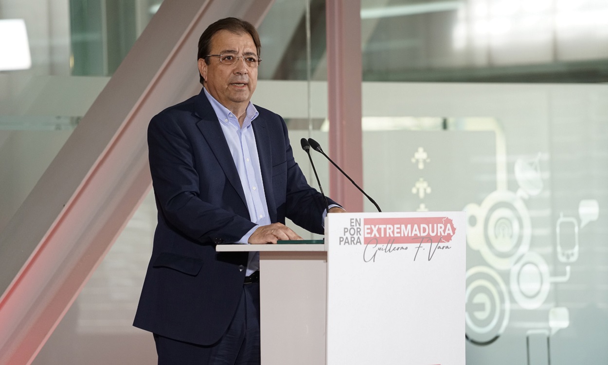 Guillermo Fernández Vara, presidente de Extremadura. EP