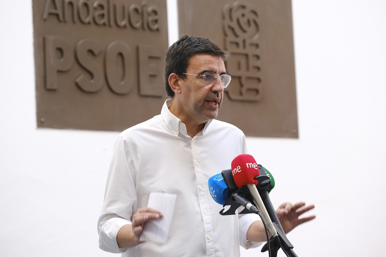 El portavoz socialista Mario Jiménez, en una imagen de archivo. EP.