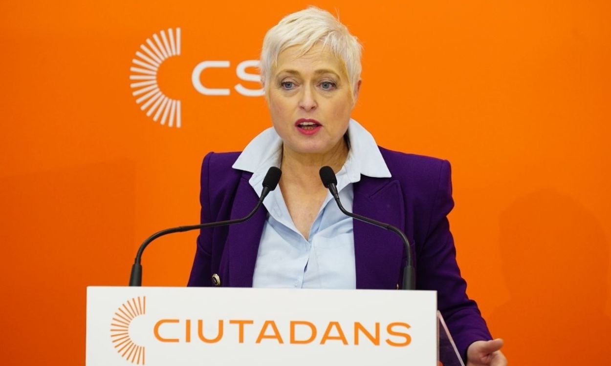 La candidata de Cs a la alcaldía de Barcelona y diputada en el Parlament, Anna Grau. EP.