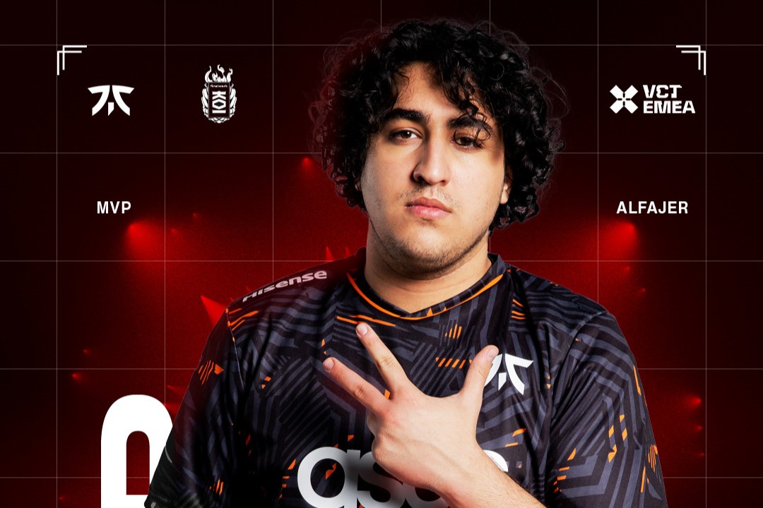 Alfajer, MVP del partido entre Fnatic y KOI