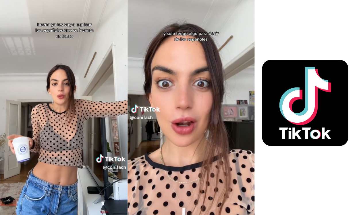 @conifach en su viral vídeo de TikTok