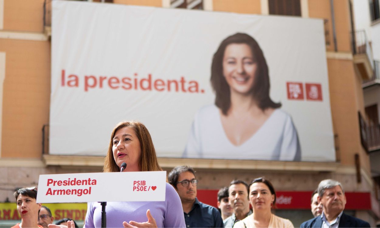 La secretaria general del PSIB PSOE, Francina Armengol. EP