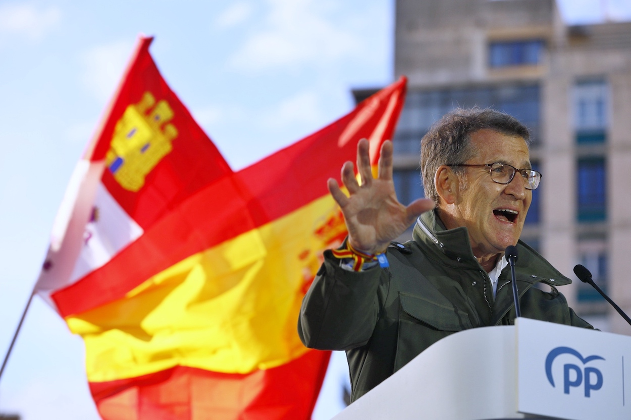 Primer mitin de campaña del PP en Castilla y León. EP