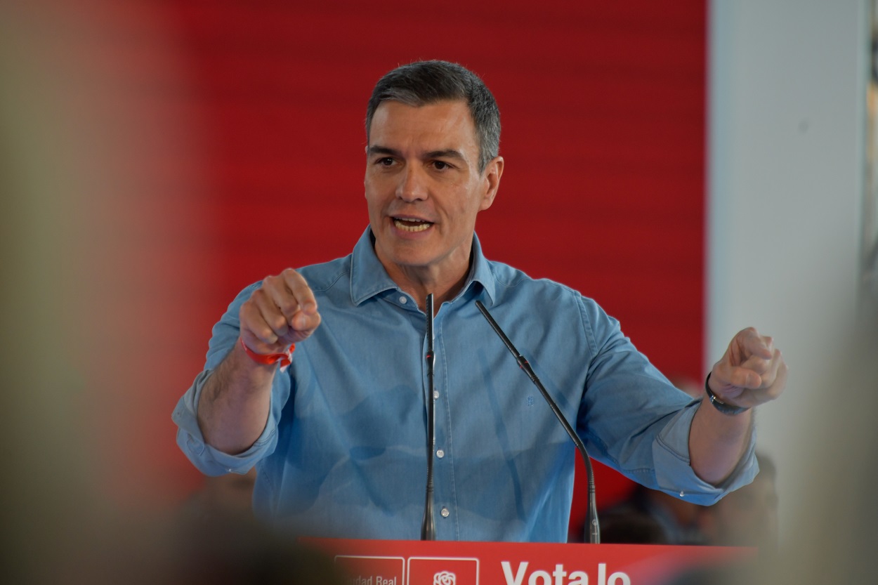 El presidente del gobierno de España y secretario general del PSOE, Pedro Sánchez, en una foto de archivo. EP