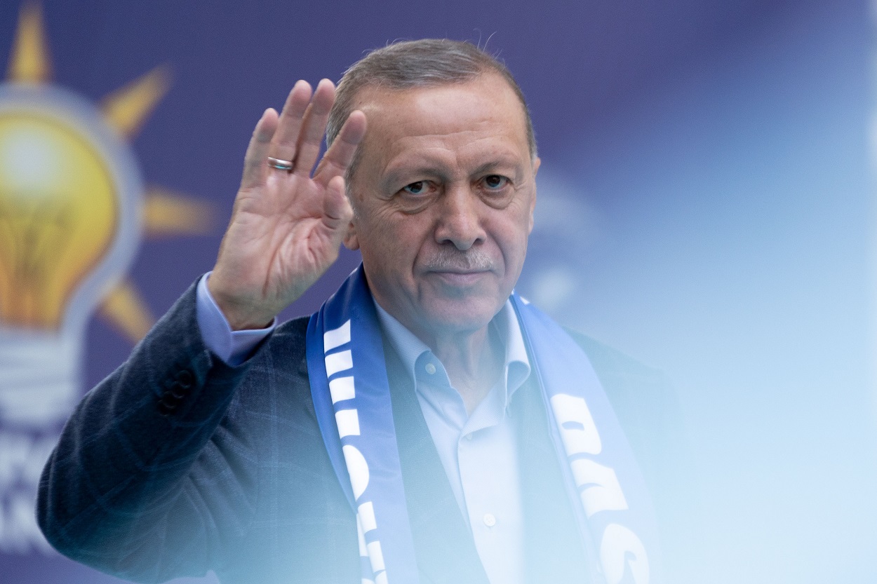 El presidente turco y candidato a la reelección, Recep Tayyip Erdogan. EP.