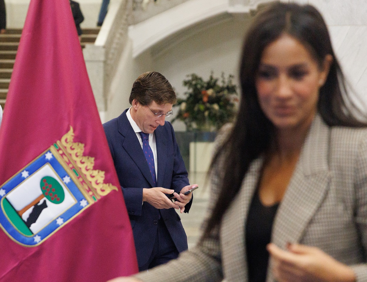 Begoña Villacís y José Luis Martínez-Almeida, en una imagen de archivo. EP.