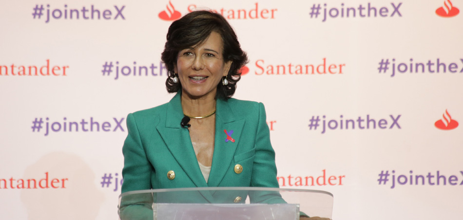 La presidenta del Banco Santander, Ana Botín