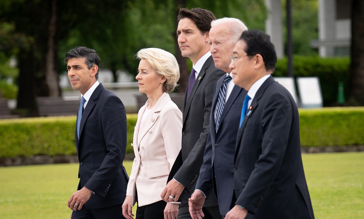 Un G7 centrado en desarmar a Rusia y en vigilar a China. EP