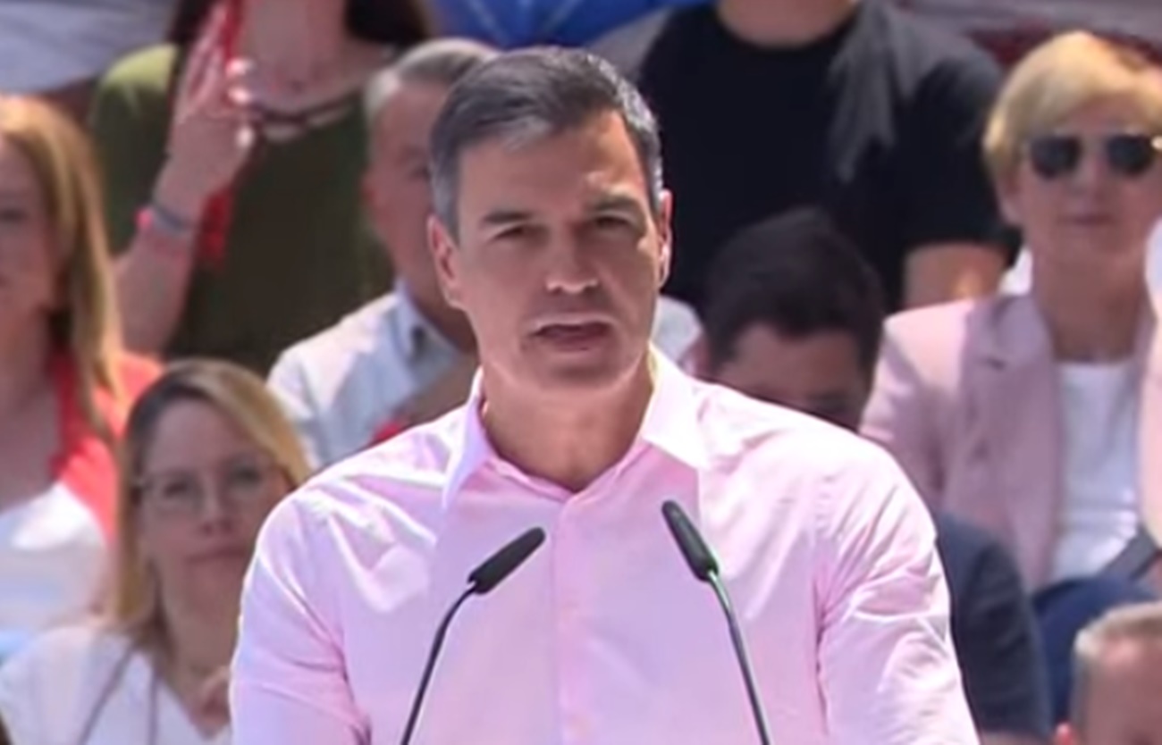 El presidente del Gobierno, Pedro Sánchez, en Valencia.