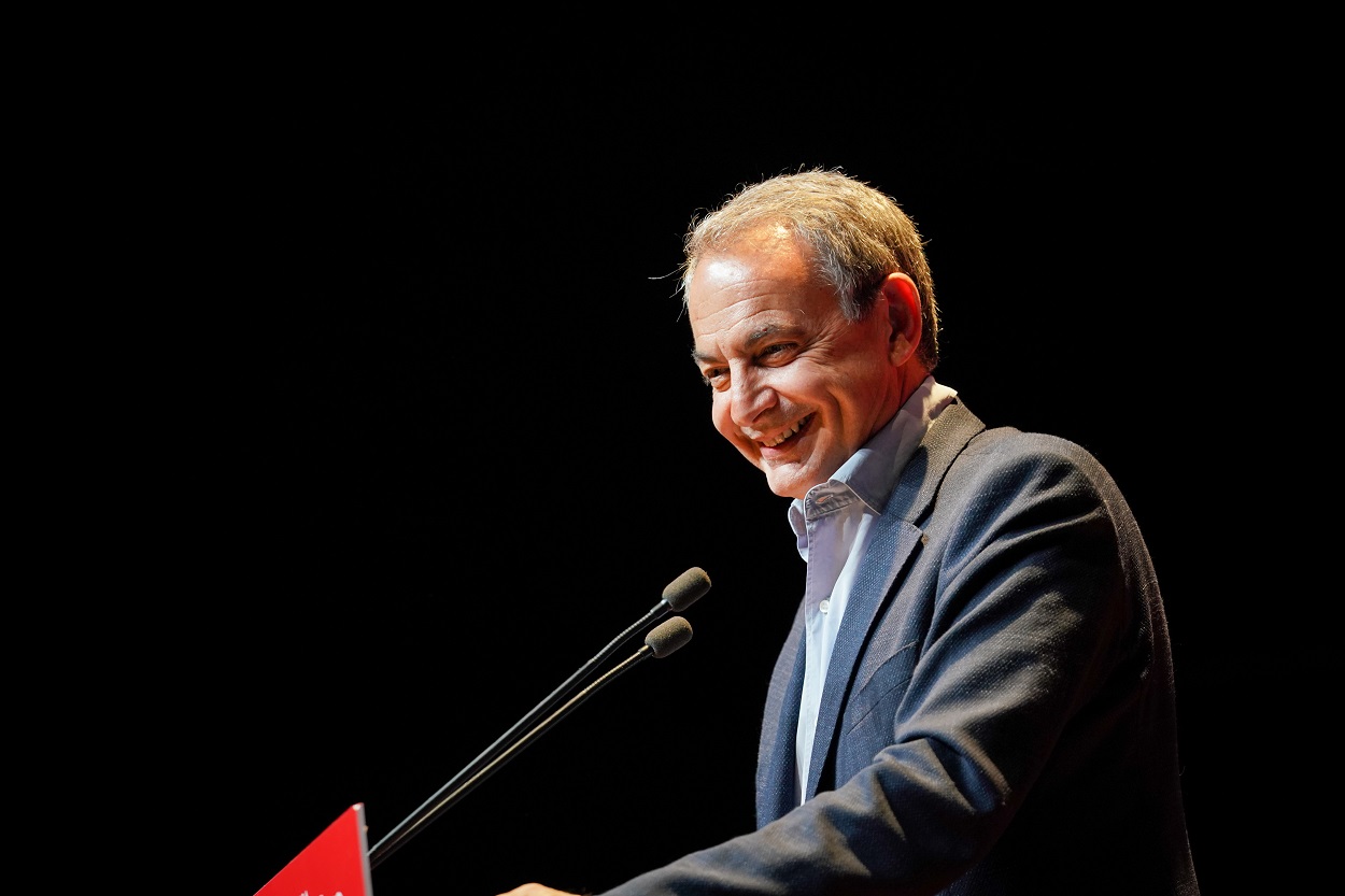 El expresidente del Gobierno José Luis Rodríguez Zapatero, en una imagen de archivo. EP.