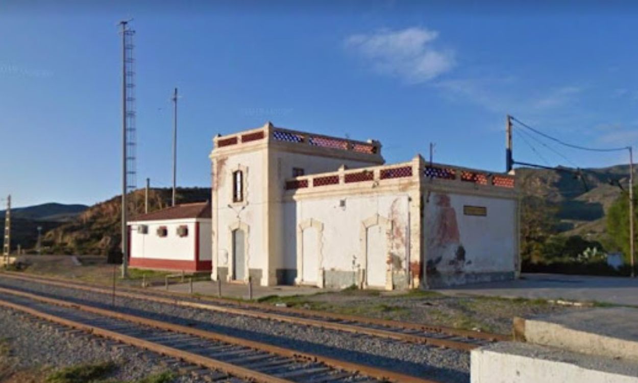 Estación de tres de Benehadux, provincia de Almería, Andalucía. Almería Hoy