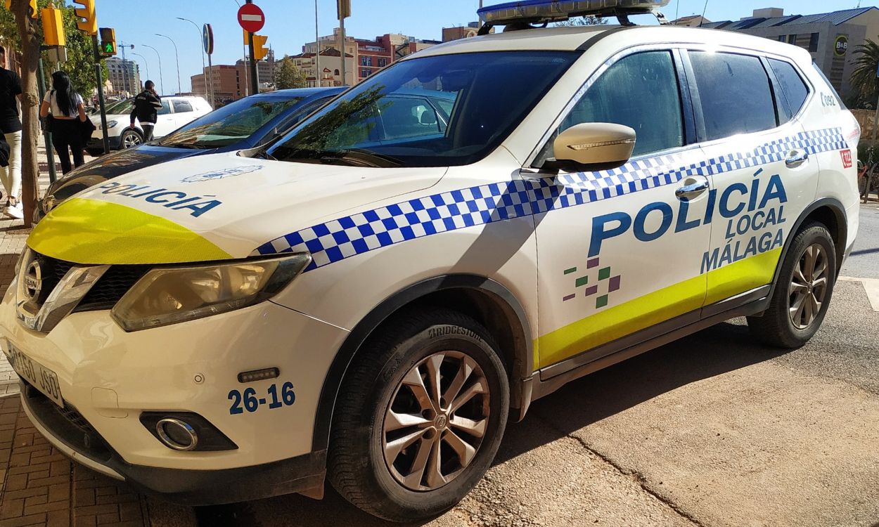 Coche de la Policía Local de Málaga. EP