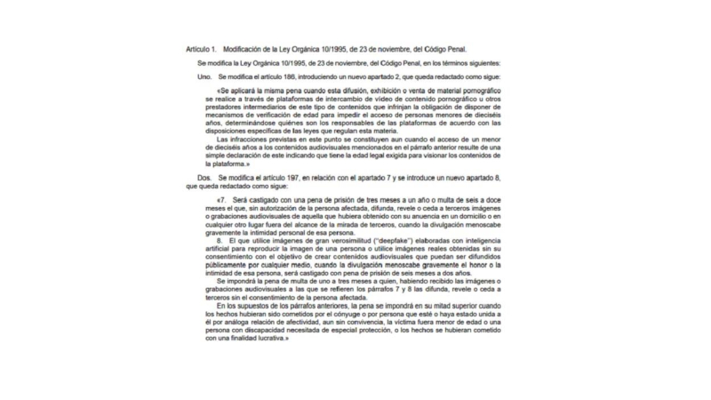 Extracto de la Proposición de ley de Junts para limitar el acceso al porno a menores de 16 años. BOCG Extracto de la Proposición de ley de Junts para limitar el acceso al porno a menores de 16 años. BOCG